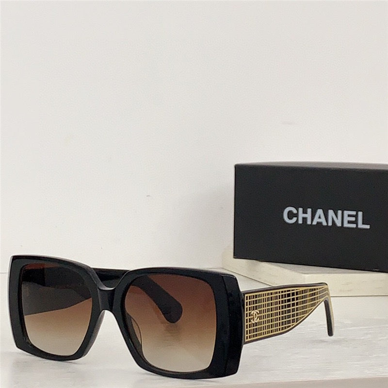 CHANEL 9127 Square Acetate Women's Sunglasses 🖤 - buyonlinebehappy