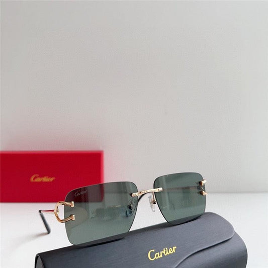 1 Cartier SIGNATURE C DE Style Sunglasses 57mm 14 lens Color - buyonlinebehappy