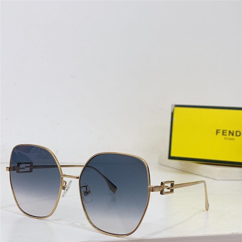 Fendi Baguette Butterfly Ff-lens Metal FE40013U.e Sunglasses ✨ - buyonlinebehappy