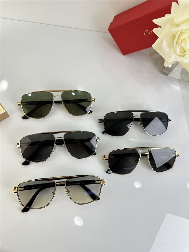 Cartier CT 0365S-NV l C Dècor Sunglases Men's  ✨ - buyonlinebehappy