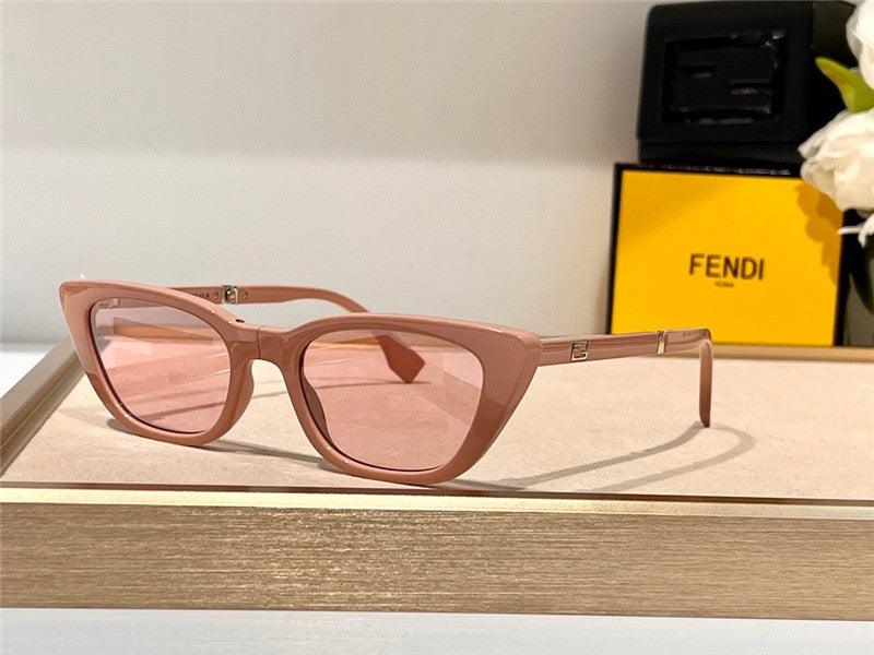 FENDI Foldable acetate sunglasses FD40089✨ - buyonlinebehappy