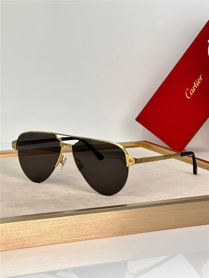 Cartier CT0386S 003 Sunglasses Men's $1295  ✨ - buyonlinebehappy