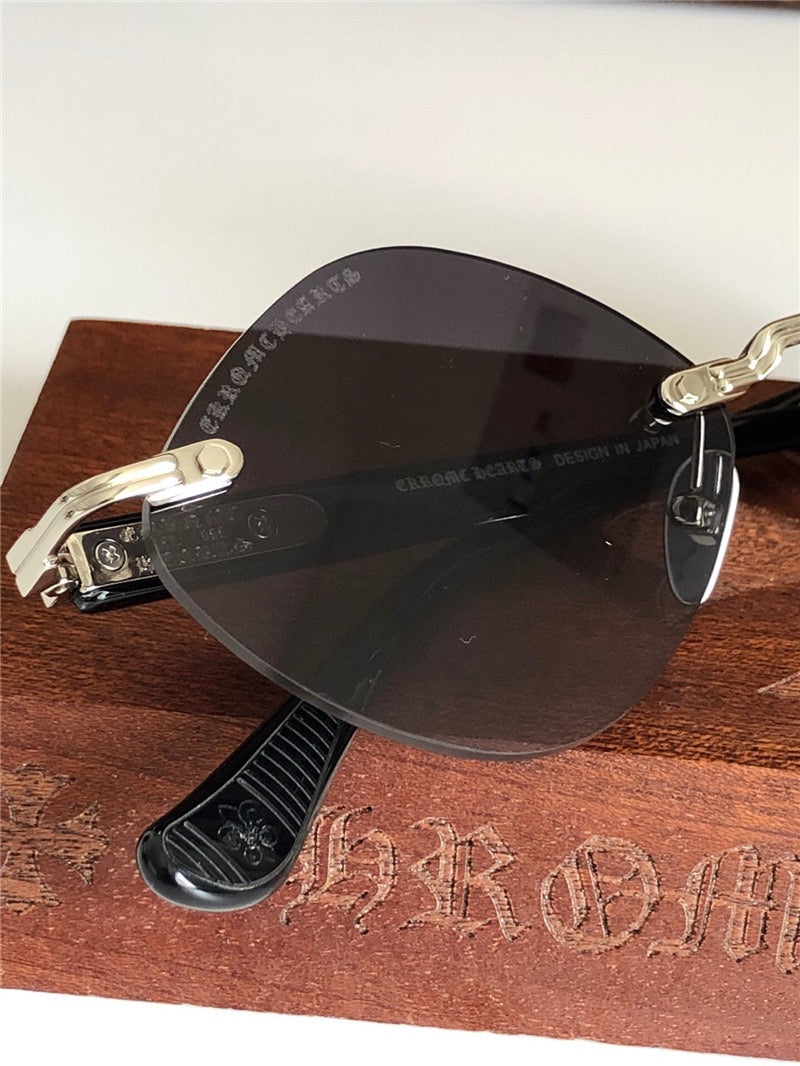 Chrome Hearts DEEP III 3 Rhombus Zeiss Lens Unisex Sunglasses⚜️ - buyonlinebehappy