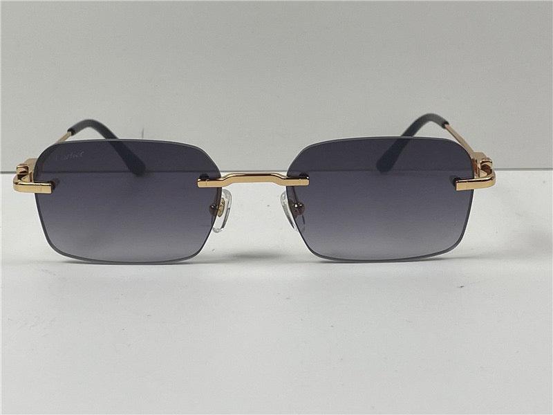 CARTIER CT0290 Gold-Silver Men's Sunglasses 👑 - buyonlinebehappy