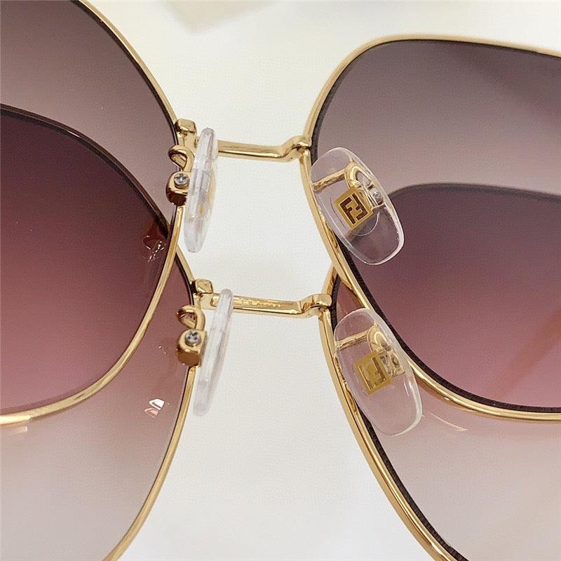 Fendi Baguette Butterfly Ff-lens Metal FE40013U.e Sunglasses ✨ - buyonlinebehappy