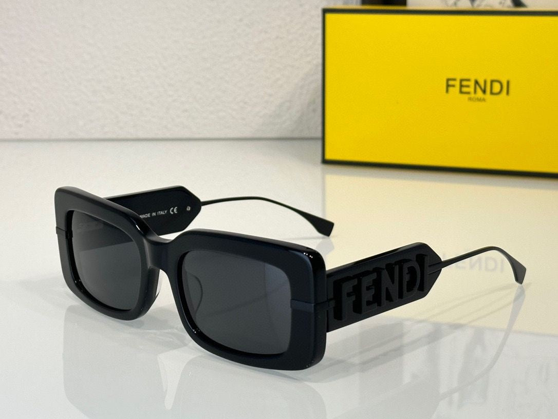 Fendi Women's Acetate Square 7 Colors Fe40133I Sunglasses✨ - buyonlinebehappy