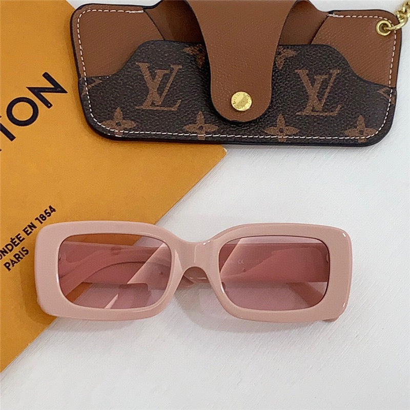 Louis Vuitton  LV Circle Rectangle Sunglasses  Z2421E $ 670.00✨ - buyonlinebehappy