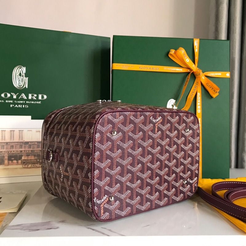 Goyard Muse Vanity Case In Goyardine Canvas 11 colors ✨ - buyonlinebehappy