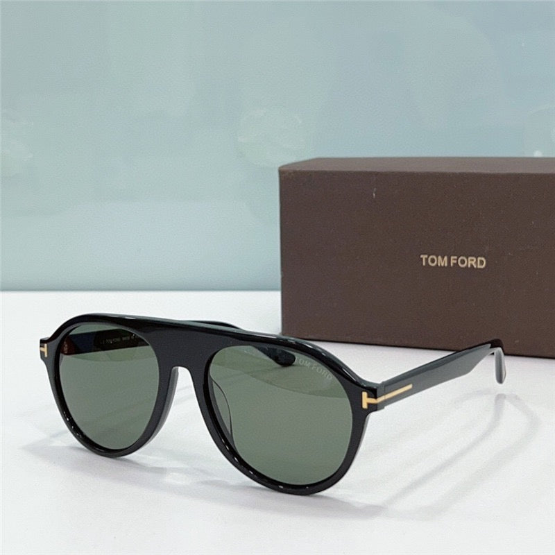 TOM FORD Pilot Horn TF1047 Private Collection Sunglasses $1100 ✨ - buyonlinebehappy