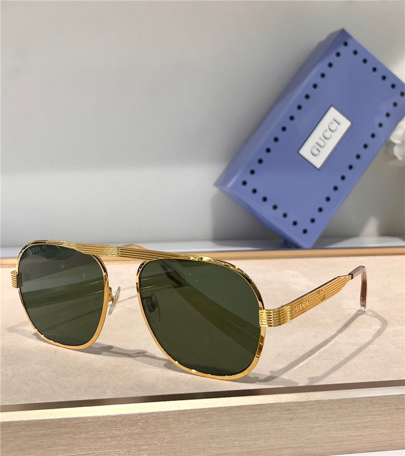 GUCCI NAVIGATOR FRAME GG1514S Aviator Sunglasses ✨ - buyonlinebehappy