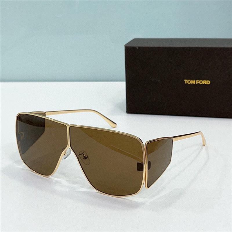 Tom Ford SPECTOR TF0708 Oversize Sunglasses ✨ - buyonlinebehappy