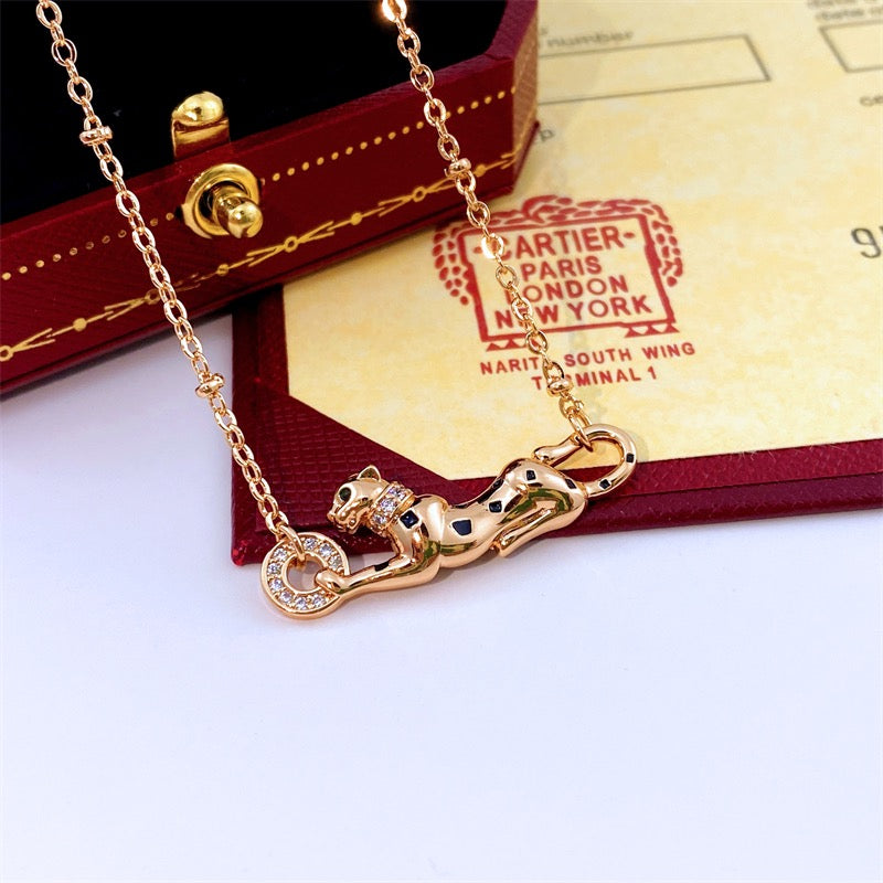 Cartier 18K Gold Plated PANTHÈRE DE CARTIER Necklace✨ - buyonlinebehappy