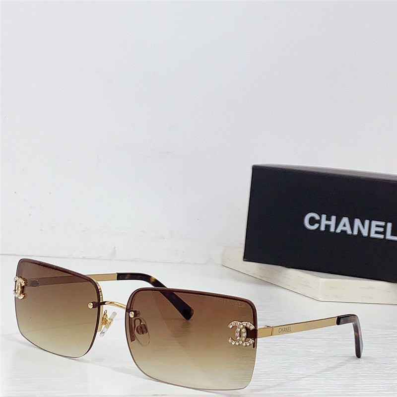 Chanel 4104B/C1247E Women's Metal Frame Sunglasses ✨ - buyonlinebehappy