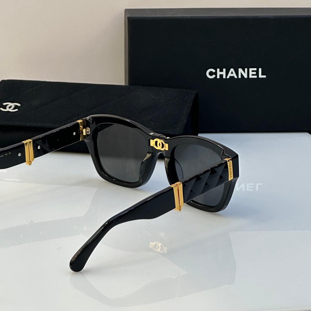 2024 Chanel PAD 66606 Folding Women's Sunglasses ✨ - buyonlinebehappy