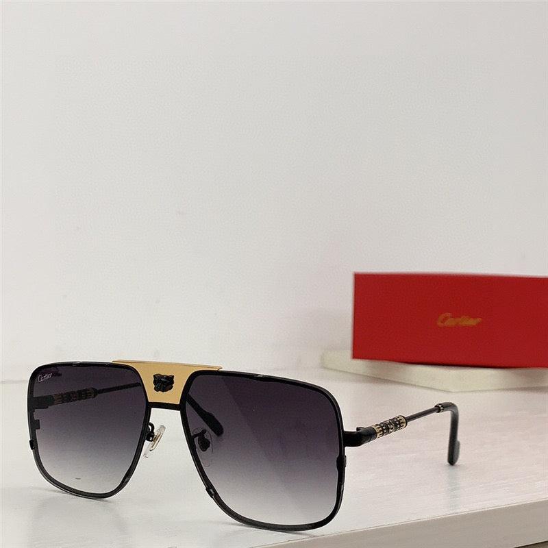 🐆 Cartier Panthère de Cartier aviator Sunglasses 60mm - buyonlinebehappy