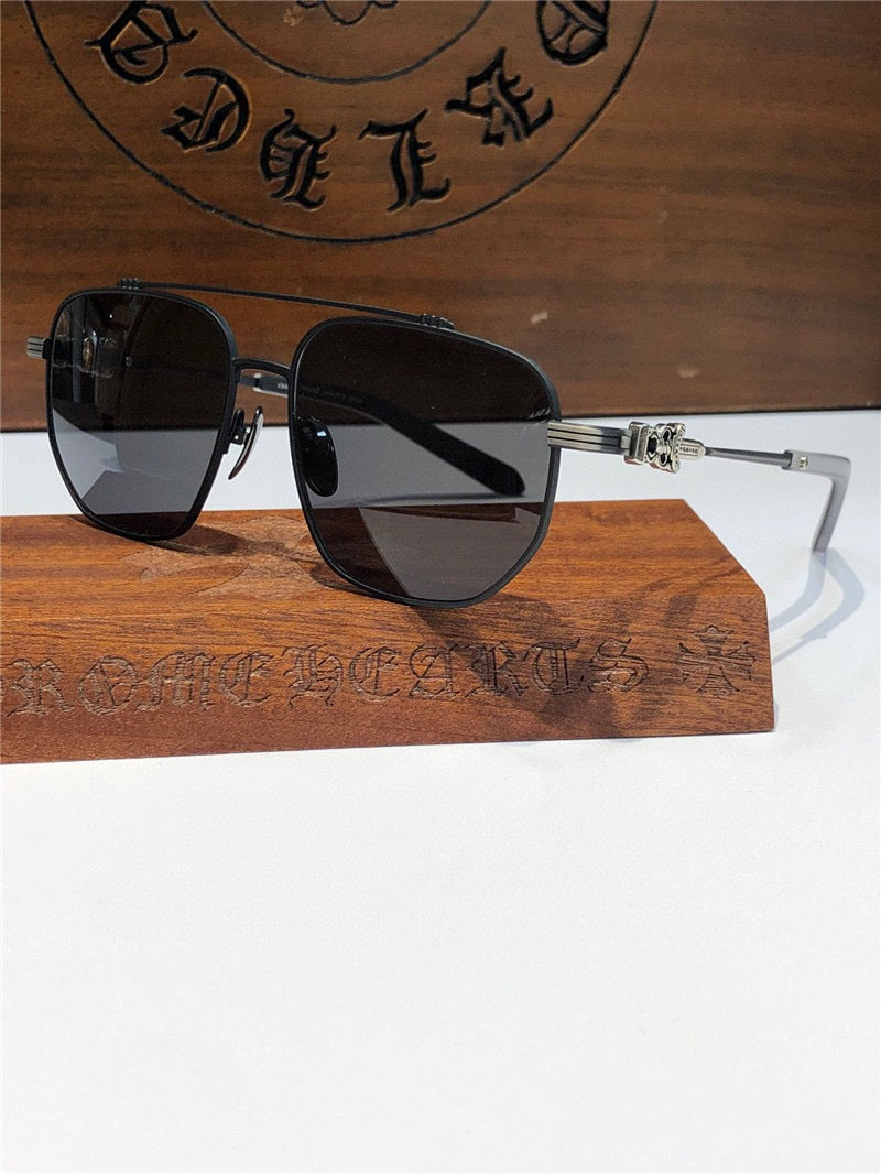 Chrome Hearts 8005 ZEISS lenses UNISEX Sunglasses 4-Colors ⚜️ - buyonlinebehappy