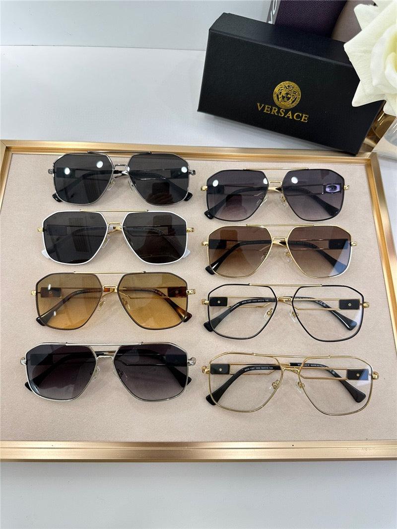 Versace VE1287 59mm Pilot Unisex Sunglasses ✨ - buyonlinebehappy