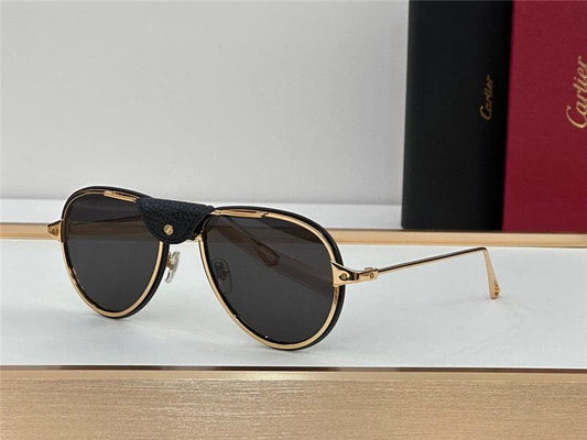 Cartier 0242 S 004 3 Colors 60mm Unisex Sunglasses ✨ - buyonlinebehappy