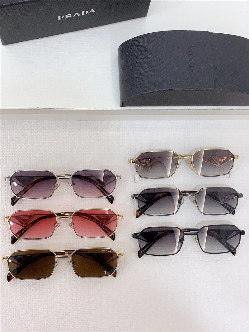 2023-24 NEW SEASON Prada A53V square-frame tinted sunglasses - buyonlinebehappy
