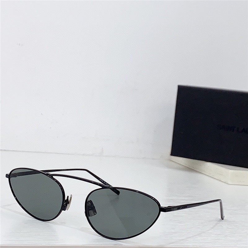 YSL 2024 Saint Laurent Women's Cat Eye SL-538 - 001 Sunglasses ✨ - buyonlinebehappy