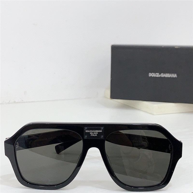 Dolce & Gabbana Eyewear pilot-frame logo-plaque Sunglasses ✨ - buyonlinebehappy