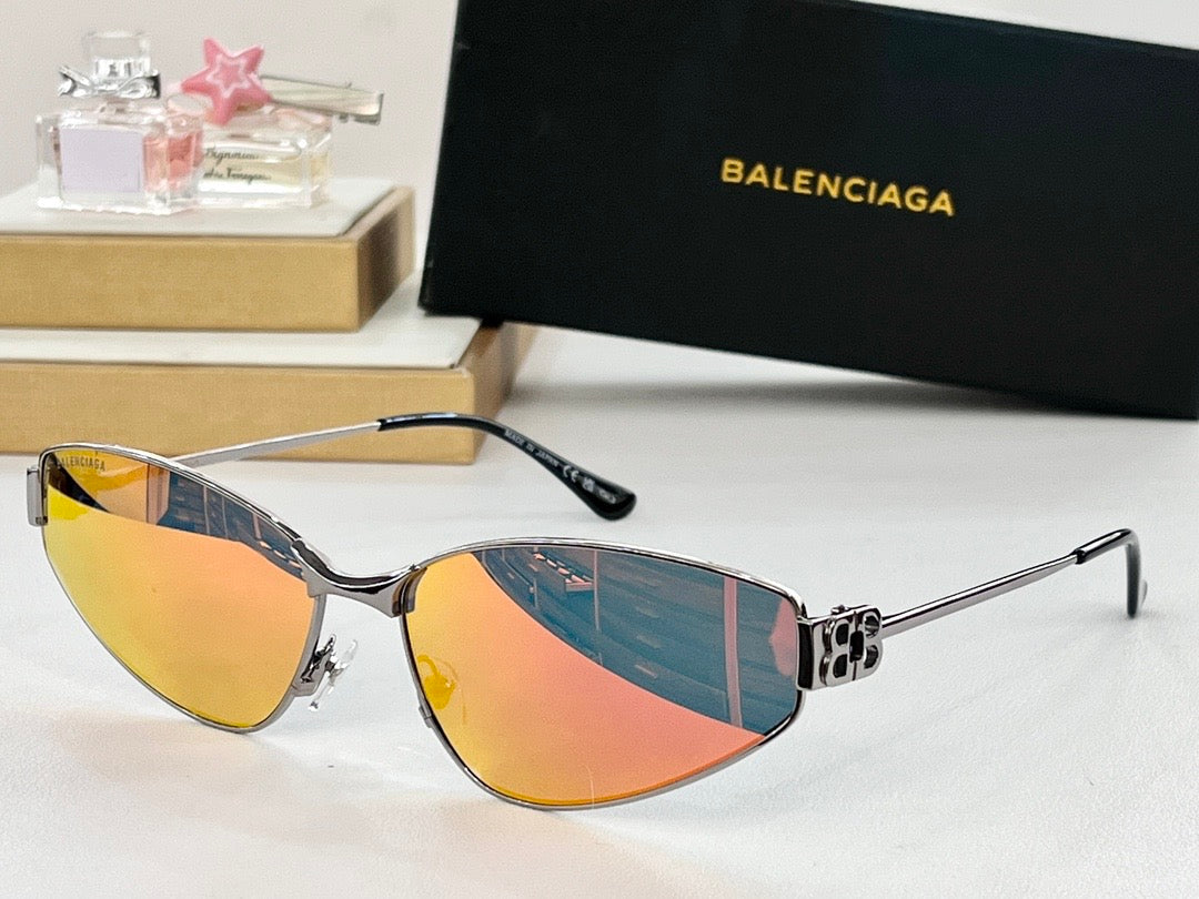 BALENCIAGA MERCURY OVAL Sunglasses 🖤 - buyonlinebehappy