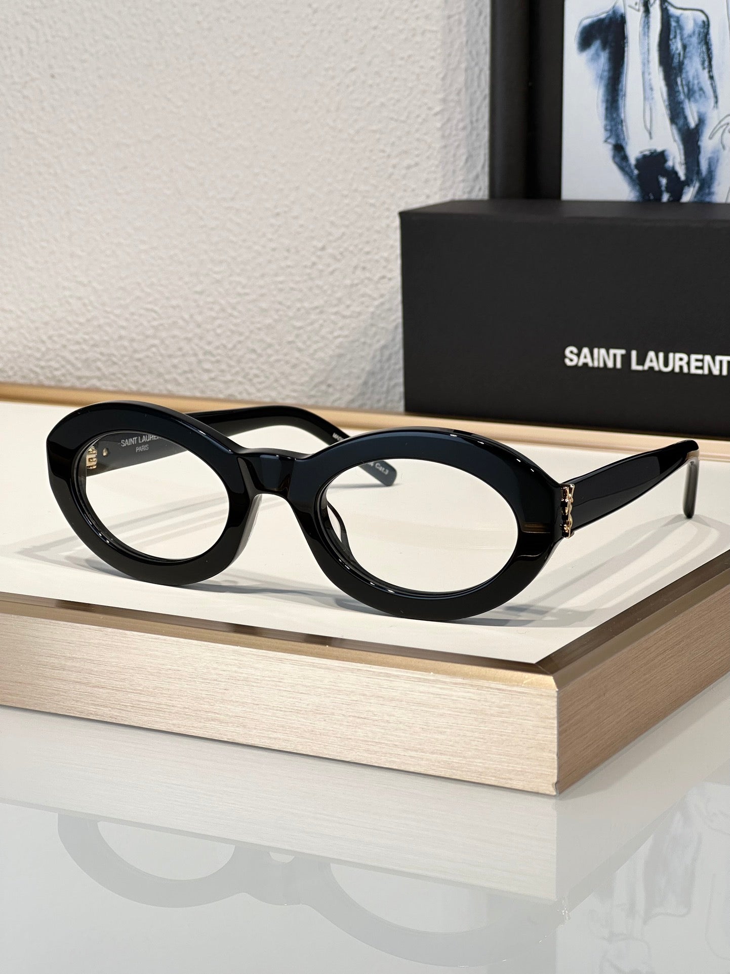 YSL 2024 Saint Laurent Women's Cat Eye SL M136 Sunglasses-7 Colors ✨ - buyonlinebehappy