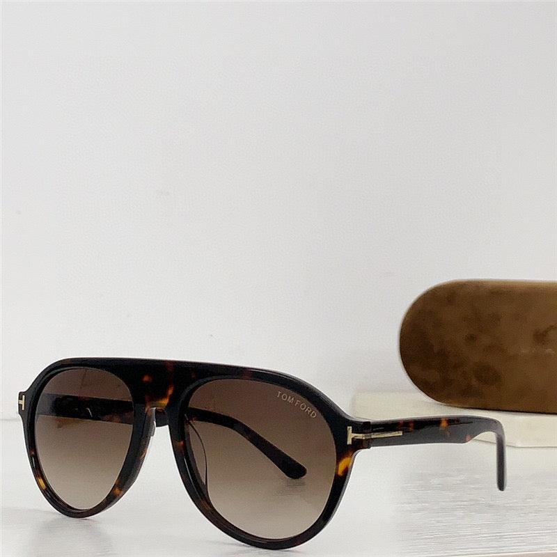 PILOT HORN SUNGLASSES $1,690 FT1047-P ✨ - buyonlinebehappy