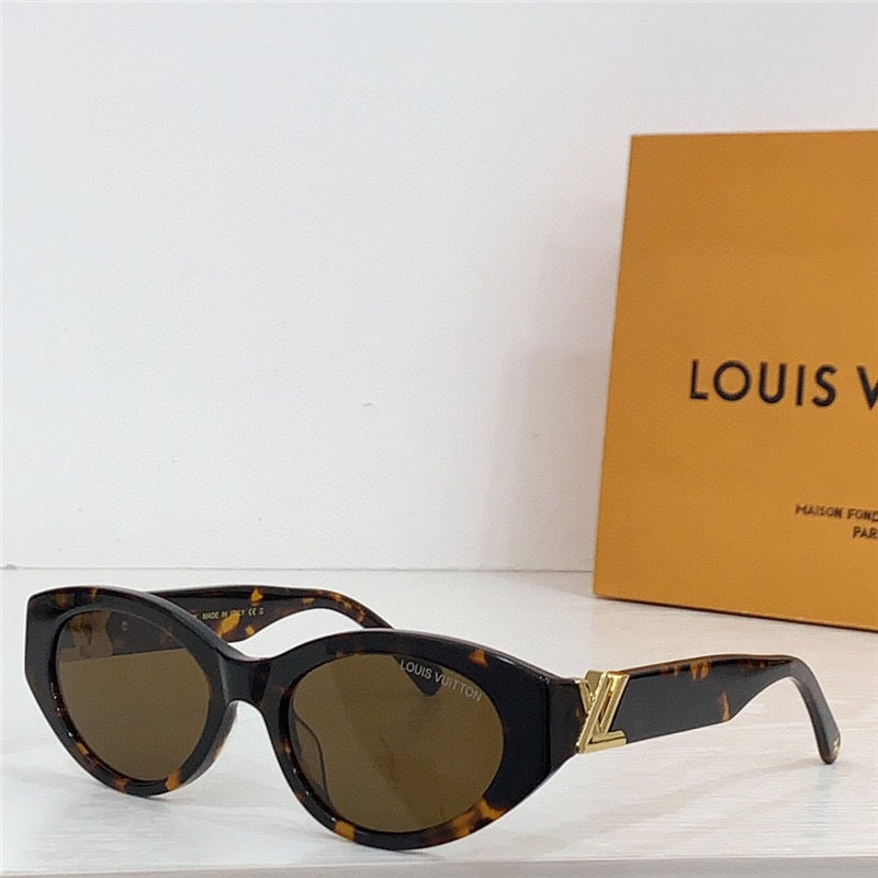 Louis Vuitton Z2104W LV GO-14 Cat Eye Women's Sunglasses ✨ - buyonlinebehappy