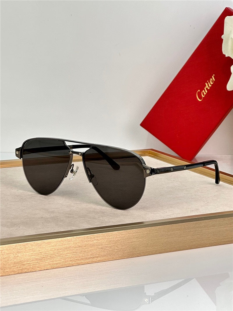 Cartier CT0386S 003 Sunglasses Men's $1295  ✨ - buyonlinebehappy