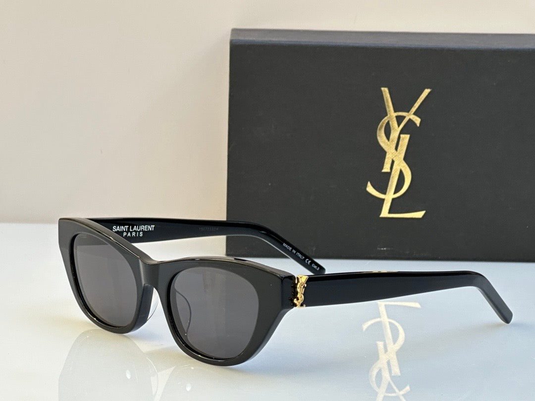 YSL  Saint Laurent Women's Cat Eye Sunglasses SL M80🖤 - buyonlinebehappy