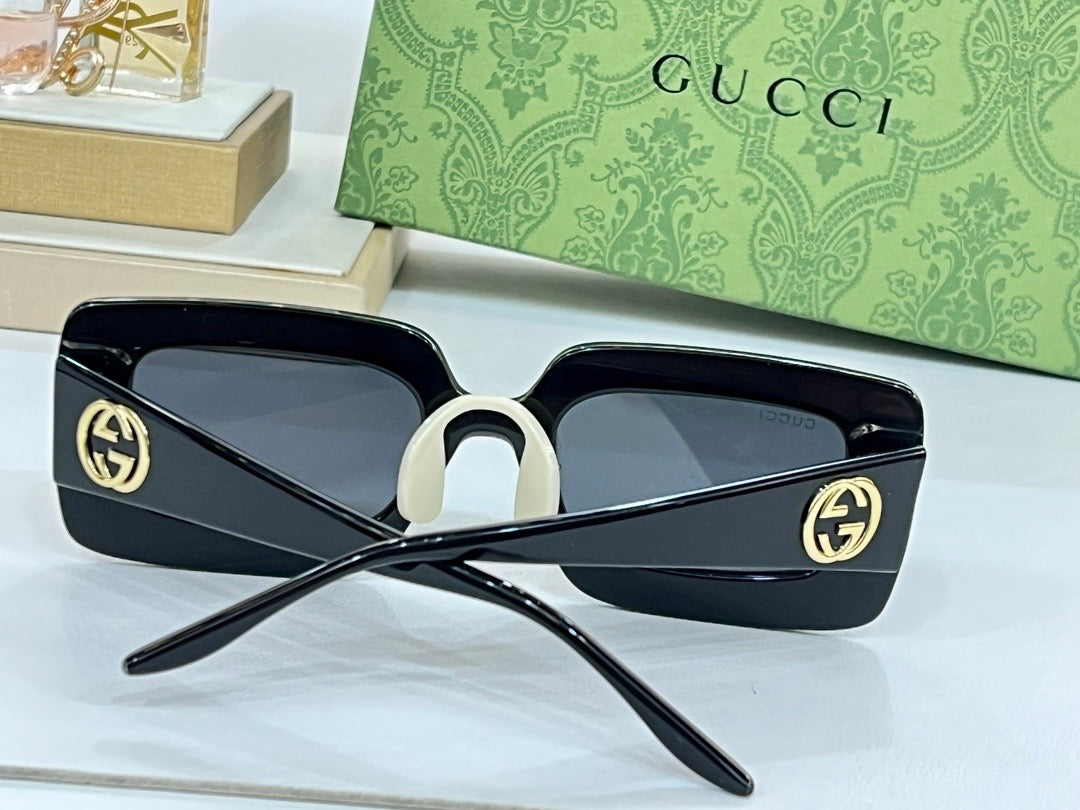 Gucci GG0974S Sunglasses Women Rectangle 49mm  ✨ - buyonlinebehappy