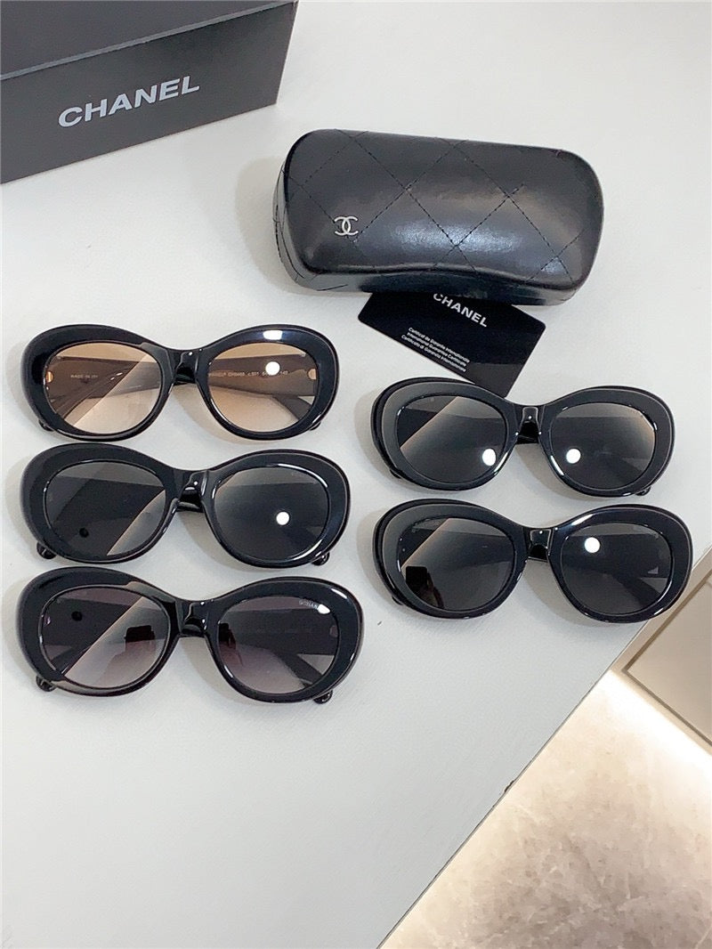 2024 CHANEL 5469  Oval Women's Acetate Sunglasses  ✨