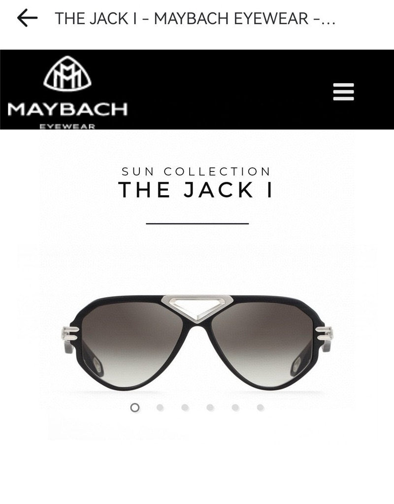 MAYBACH THE JACK I Zeiss Lenses 👑 $3700