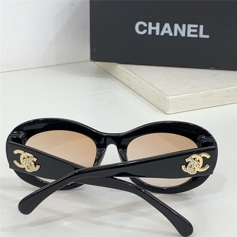 2024 CHANEL 5469  Oval Women's Acetate Sunglasses  ✨