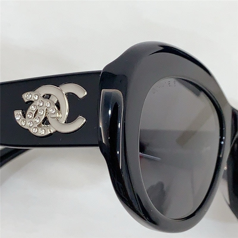 2024 CHANEL 5469  Oval Women's Acetate Sunglasses  ✨