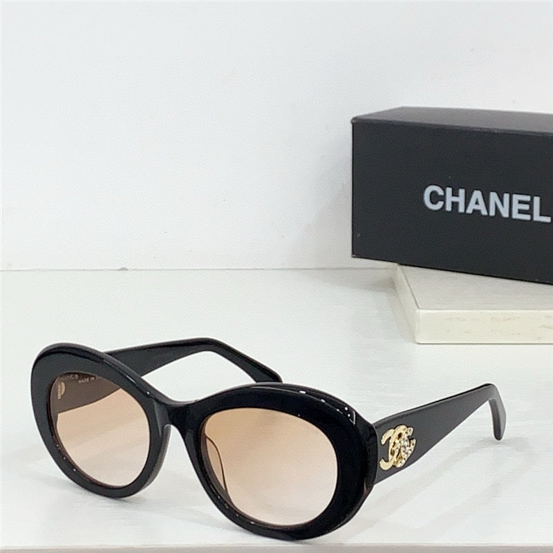 2024 CHANEL 5469  Oval Women's Acetate Sunglasses  ✨