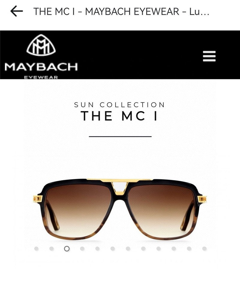 MAYBACH THE MC I Zeiss Lenses 👑 $2000