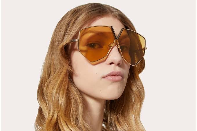 Valentino Garavani  V-Hexagon 64MM VLS-115C Geometric Sunglasses ✨