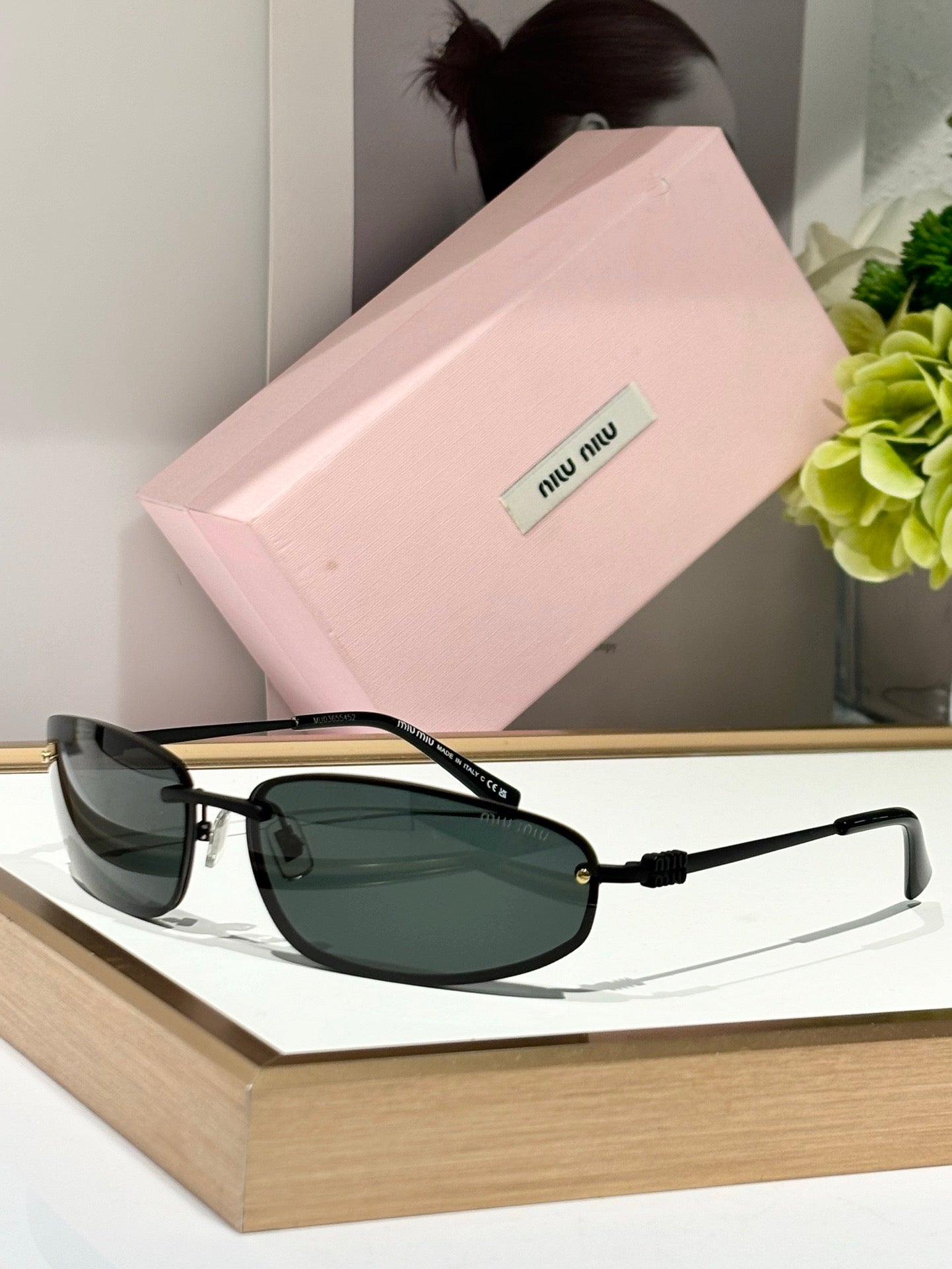 Miu Miu Runway SMUA50 Women's Sunglasses✨