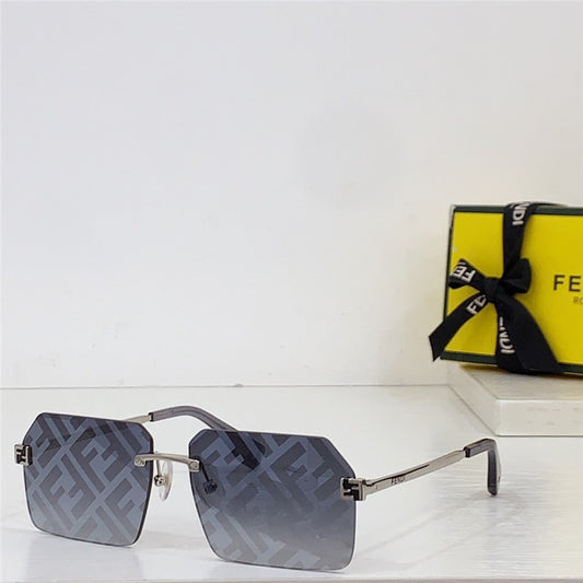 FENDI FF Logo Rectangle FE40043U Sunglasses✨