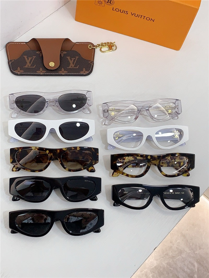 Louis Vuitton Z2123U LV Clash Round Cat Eye Sunglasses  ✨