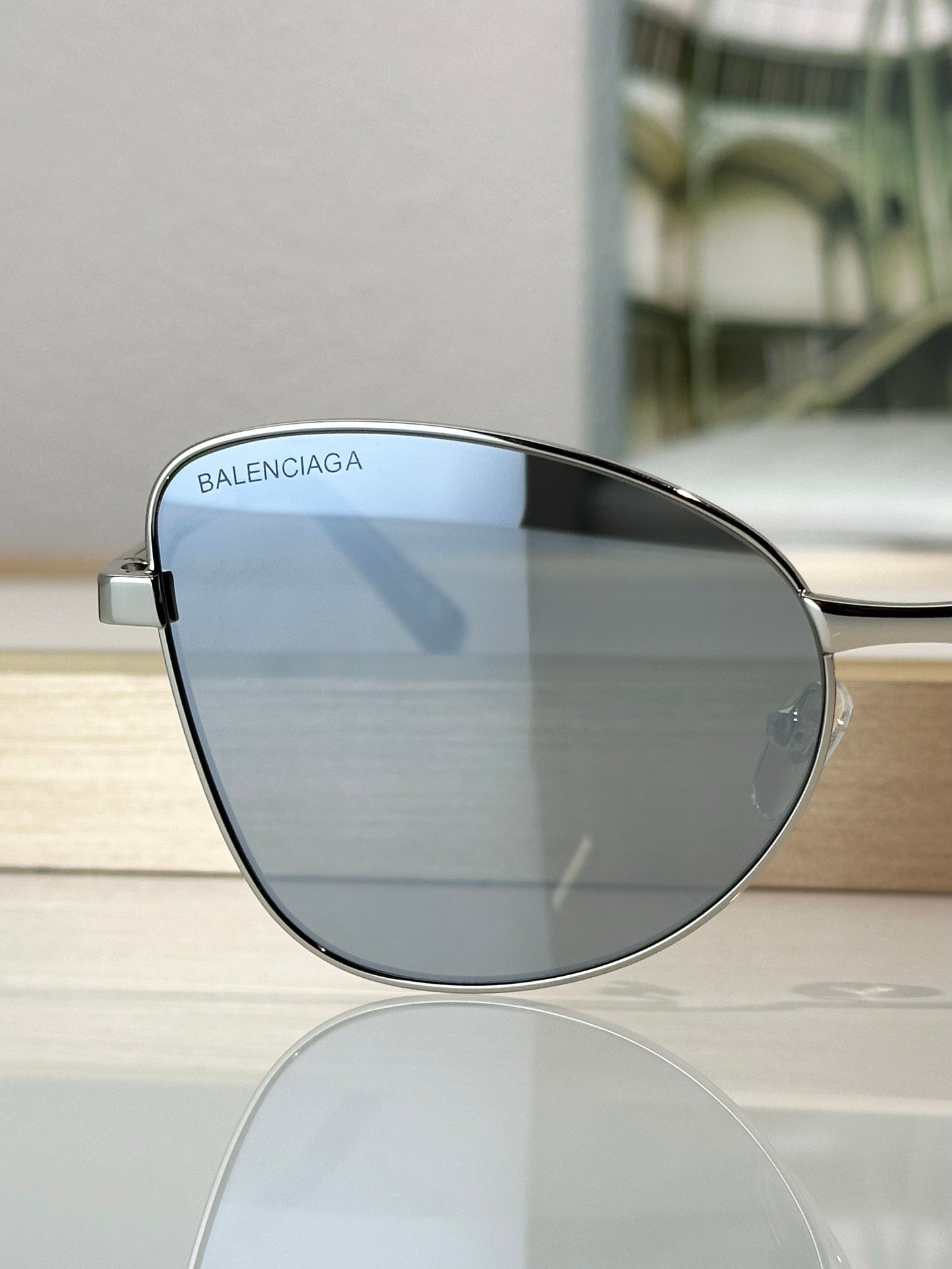 BALENCIAGA BB028O Metal Sunglasses 👽