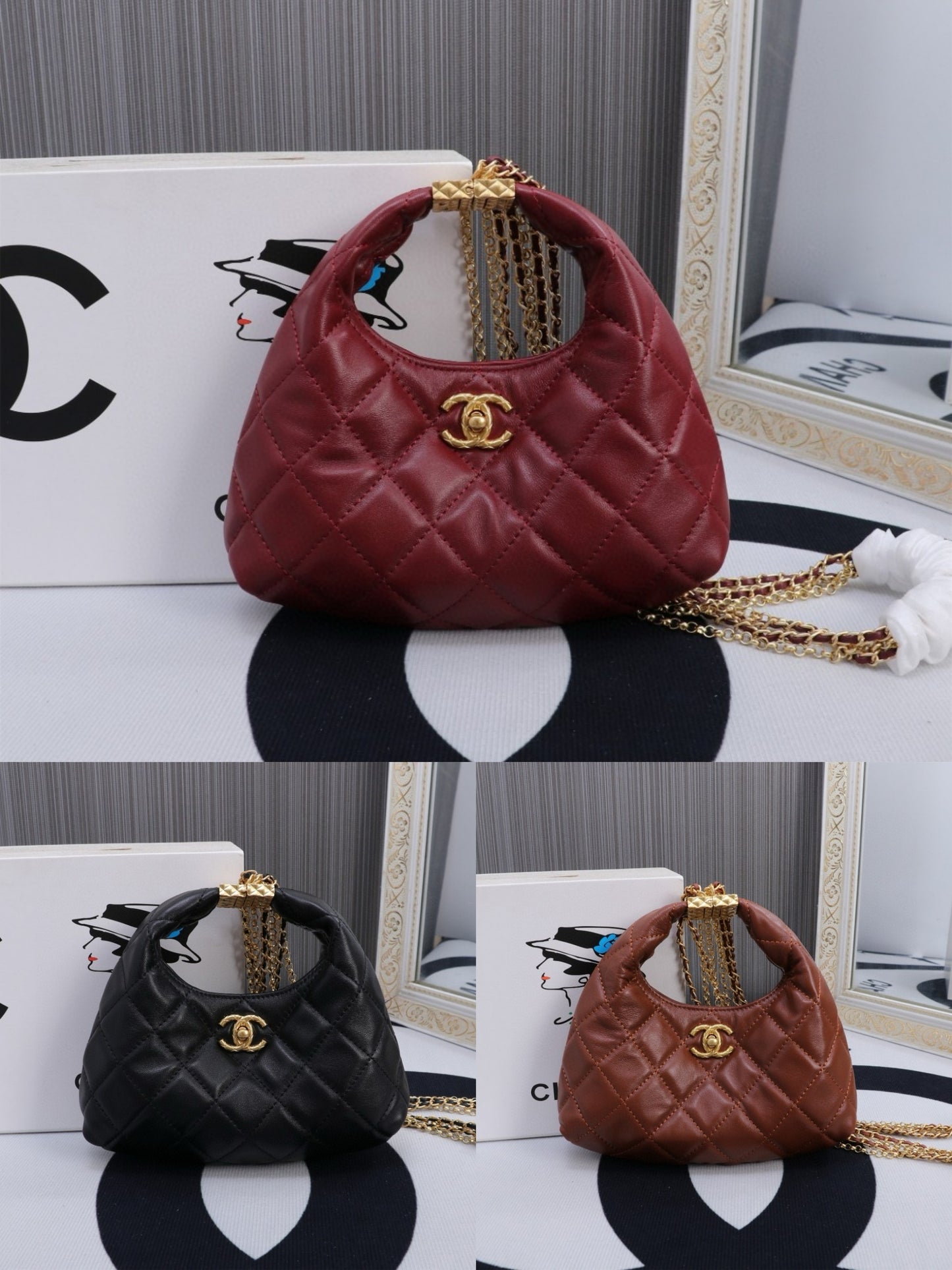 CHANEL SMALL HOBO BAG✨