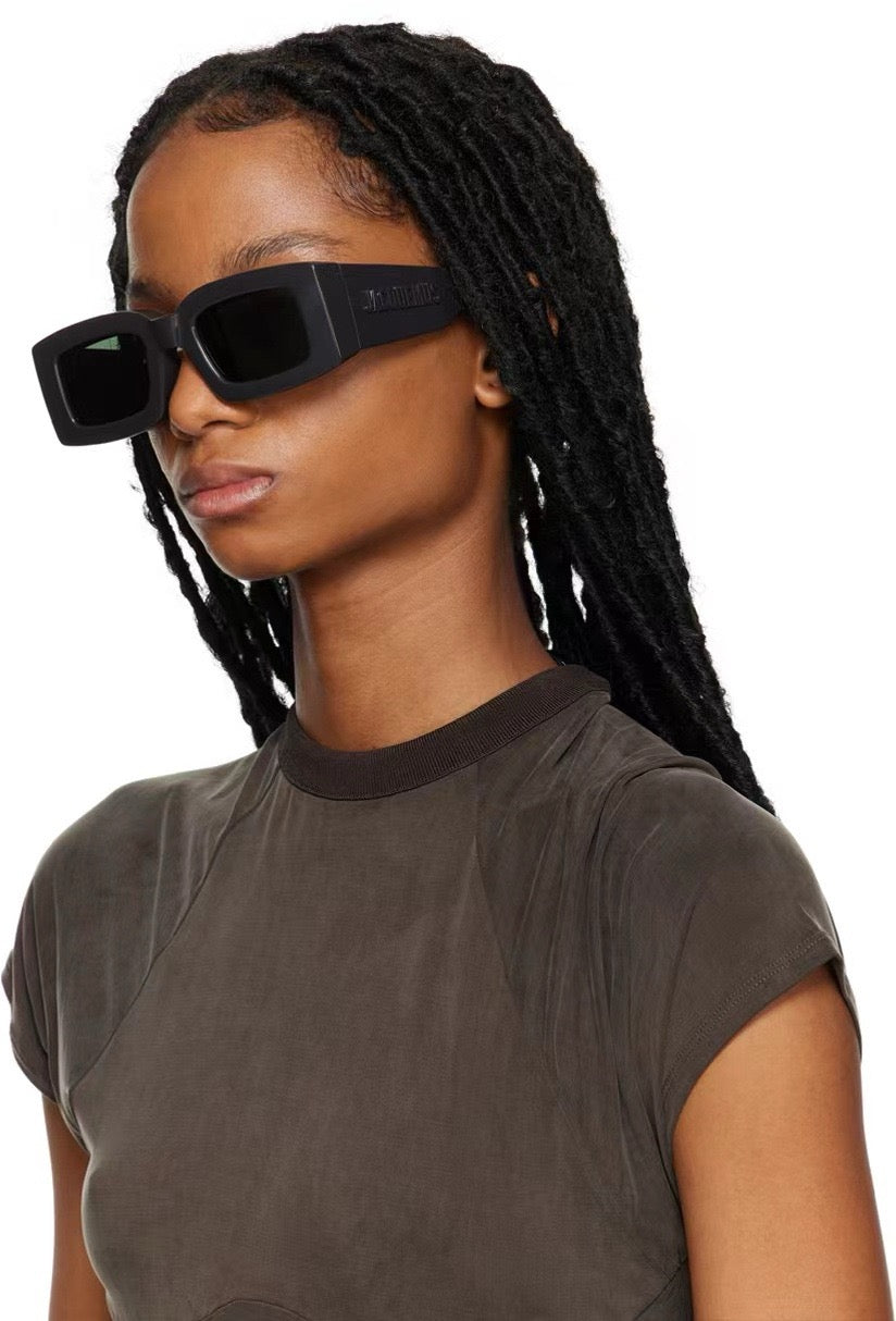 JACQUEMUS Le Raphia 'Les Lunettes Tupi' Sunglasses -Multi Women's Sunglasses✨ - buyonlinebehappy