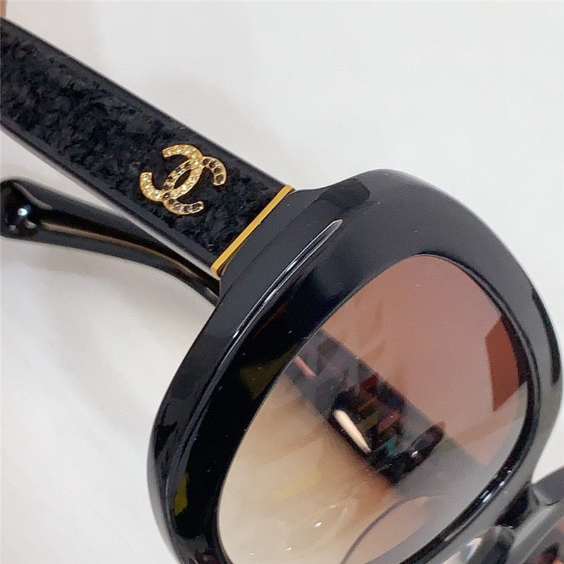 2024 CHANEL 9145QB Oval Women's Acetate Sunglasses  ✨ $1260