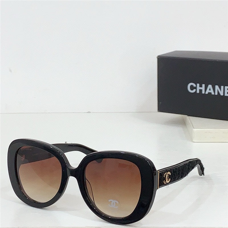 2024 CHANEL 9145QB Oval Women's Acetate Sunglasses  ✨ $1260