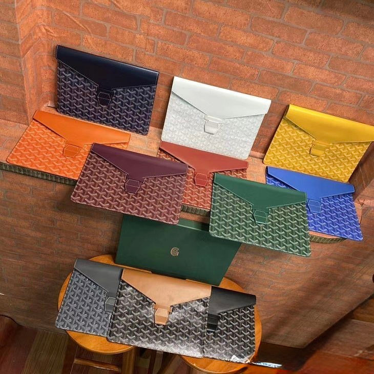 Goyard Camondo MM Canvas Horizontal Clutch- 11 Available Colors ✨