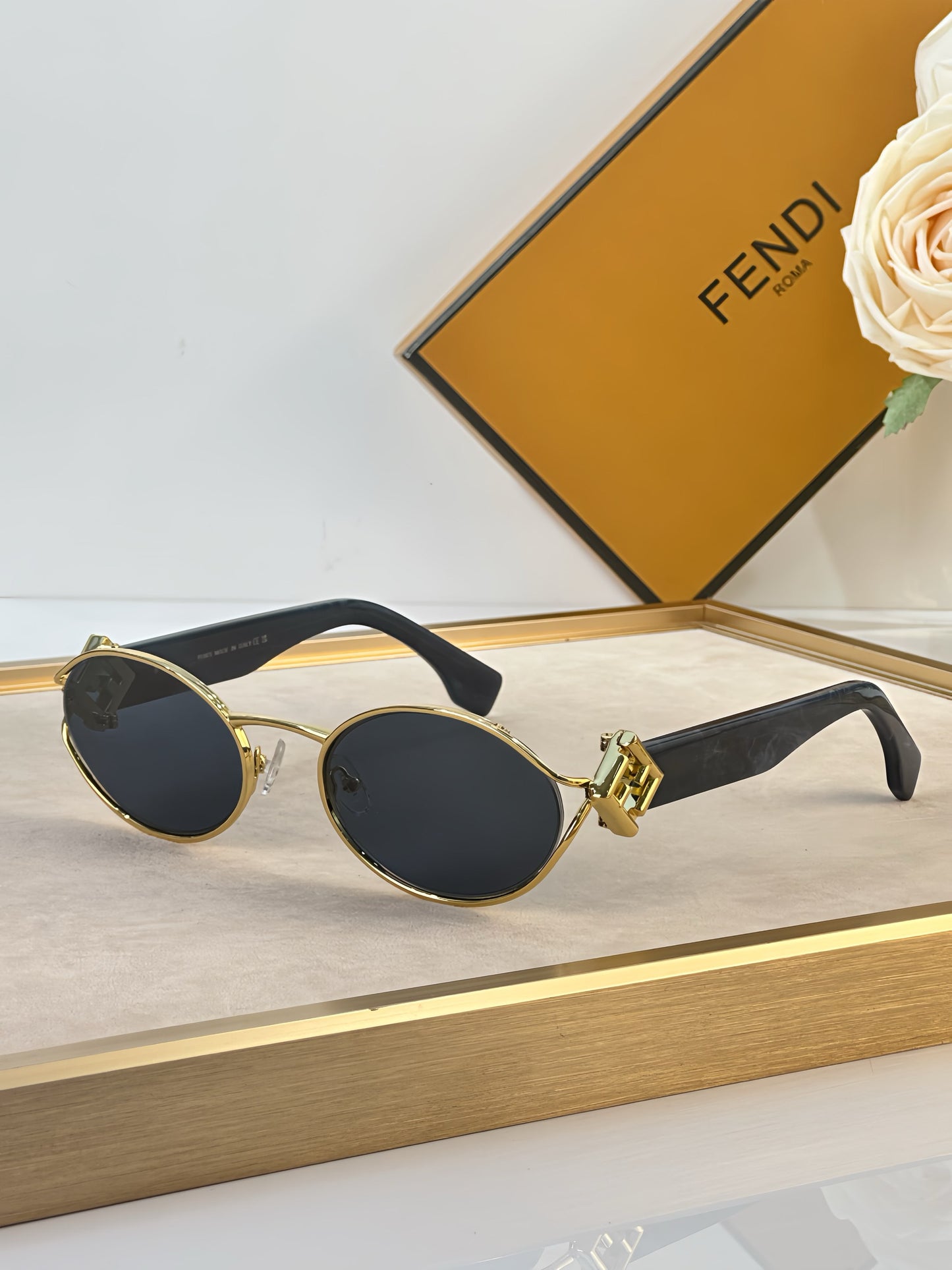 FENDI FF Logo 40218 Women's  Sunglasses✨