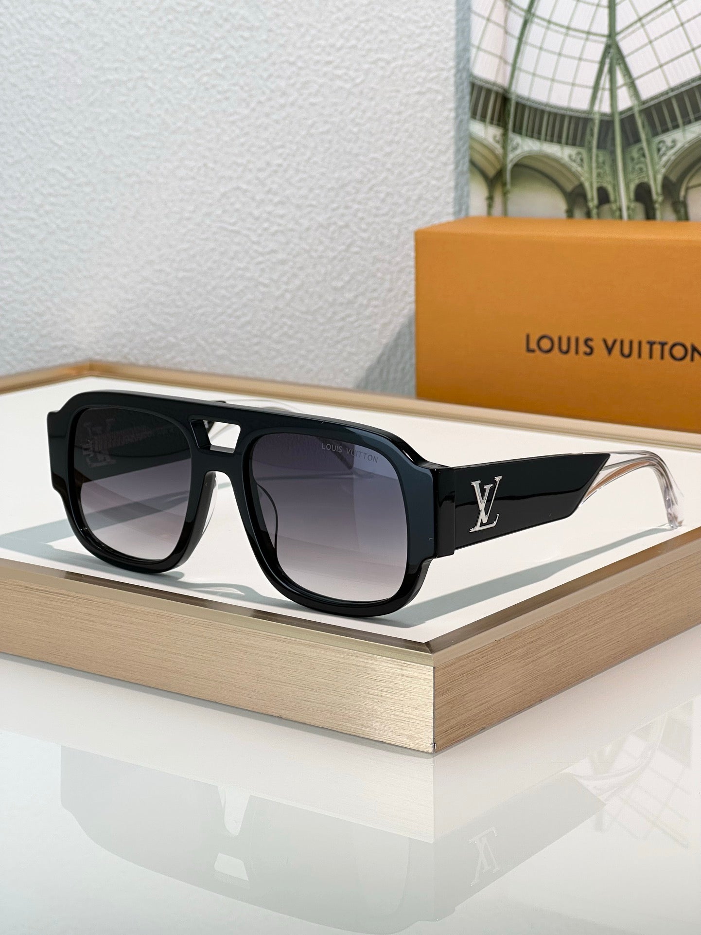 Louis Vuitton Z2613E New LV Clash Pilot Sunglasses ✨